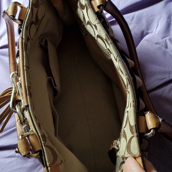 Coach Brown Purse - Picture 4 of 5